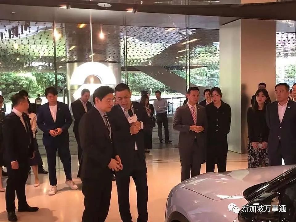海量图片曝光！新加坡总理接班人中国玩嗨了：体验智能汽车、被无现金支付圈粉、和老乡们大团聚（组图） - 3