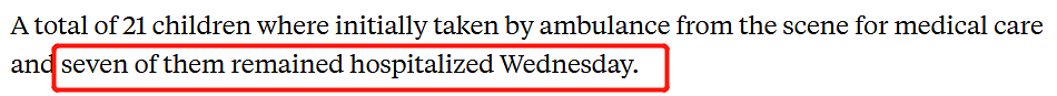 重大突发！澳洲21名儿童紧急送医，一名学生完全截肢，一名学生已在ICU…（组图） - 21
