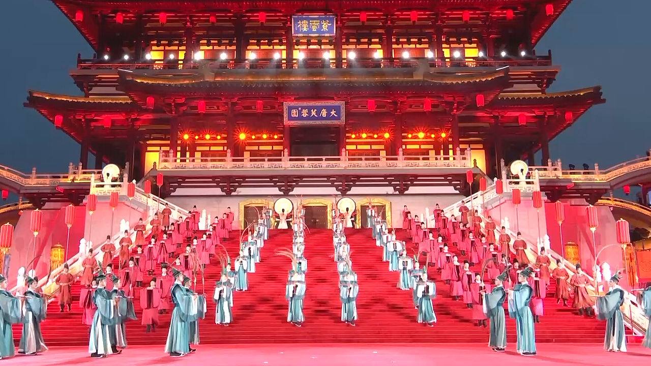 中国中亚峰会开幕，习近平夫妇举行仪式欢迎五国领导人（图） - 1