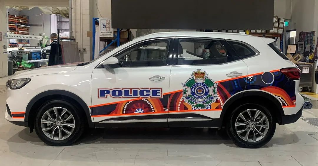 超高视觉冲击力警车加入昆士兰警务处车队（组图） - 4