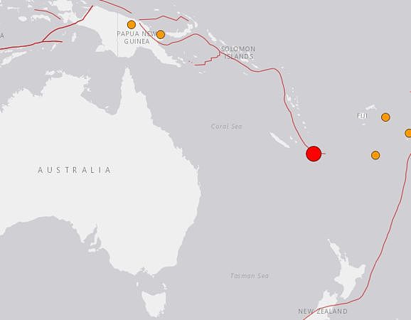 赶紧远离海滩！澳洲外海发生7.7级地震，澳新等多国发海啸警告（图） - 2