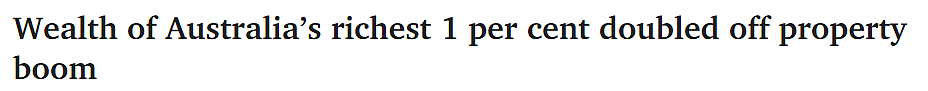 澳洲前1%富人财富翻倍，未来5年，还将催生150万名百万富翁！全靠这一行业...（组图） - 1