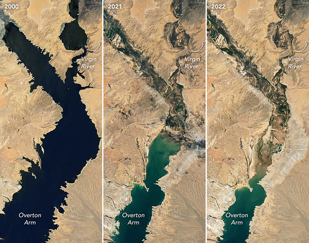 全球大型湖泊水库近30年大幅缩水！年均净减少约220亿吨（组图） - 4