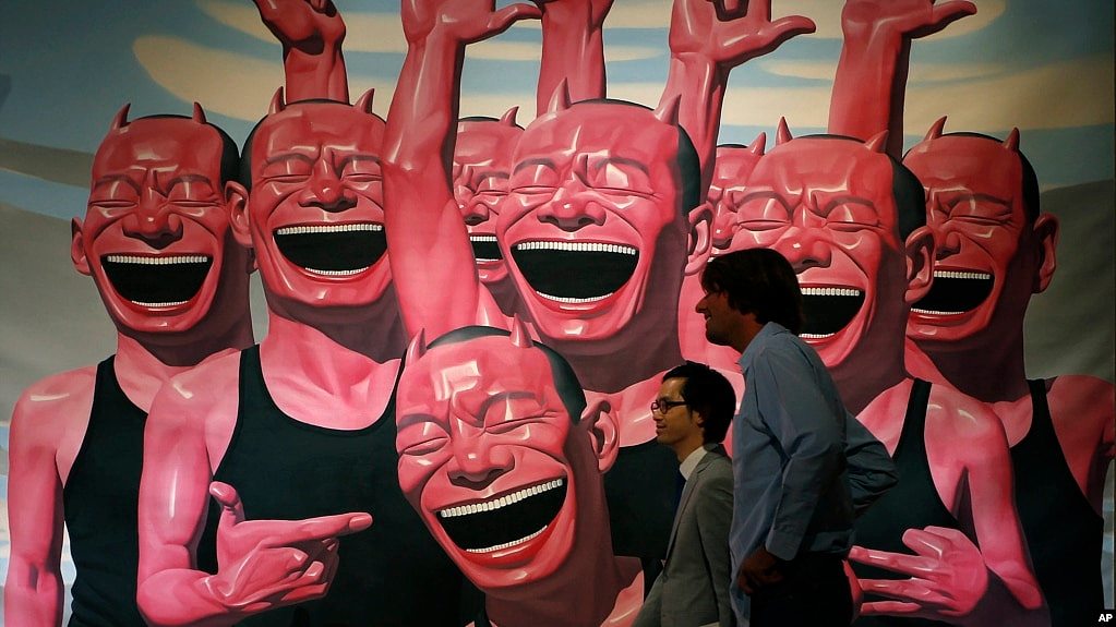 又“辱军“？中国艺术家被网民指责丑化领袖和士兵（图） - 1