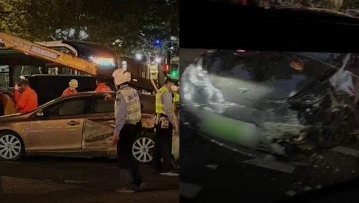 上海67岁男子驾车撞人撞车致1死5伤！已被警方控制（组图） - 1