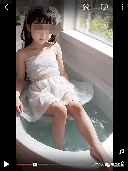 愤怒！国内网站惊现“AI换头”儿童色情视频，让女童掀裙做露骨姿势，竟获无数追捧（组图） - 14