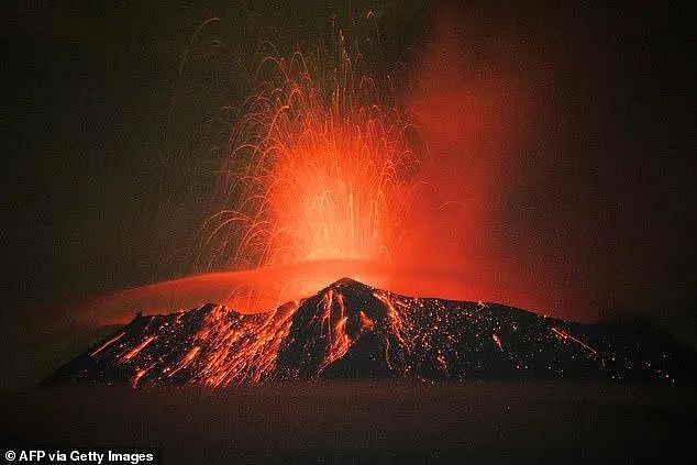 数百万人准备逃难！墨西哥超级大火山或将大爆发，飞机停飞，学校停课（组图） - 1
