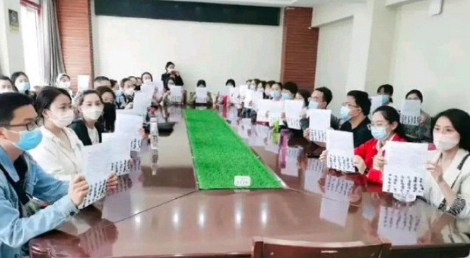 河南34名教师集体绝食！抗议4年没工资，官方回应：会妥善解决（组图） - 3