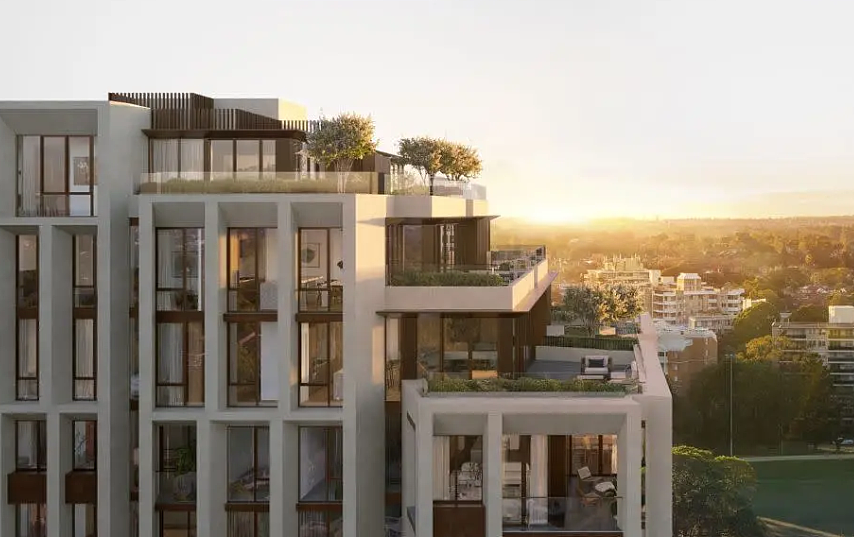 悉尼下北岸Chatswood地区迎来奢华住宅楼项目，预计2025年竣工（组图） - 1