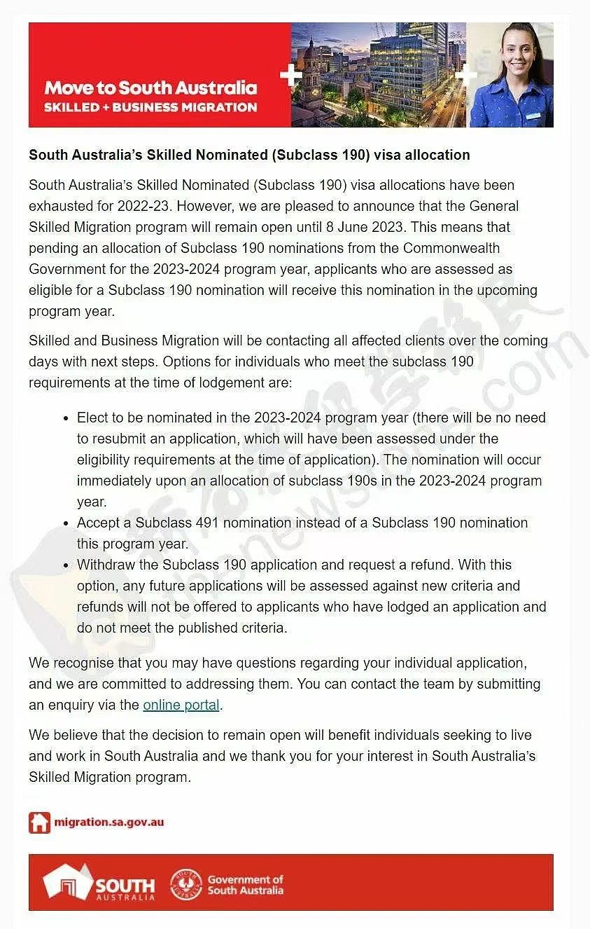 189今突发邀请，恐占本财年下签配额，护理/教师/社工王牌职业继续65分获邀，南澳190已关闭（组图） - 4