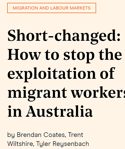 【留澳指南】研究显示16%临时移民工作者遭遇到雇主的剥削（组图） - 1