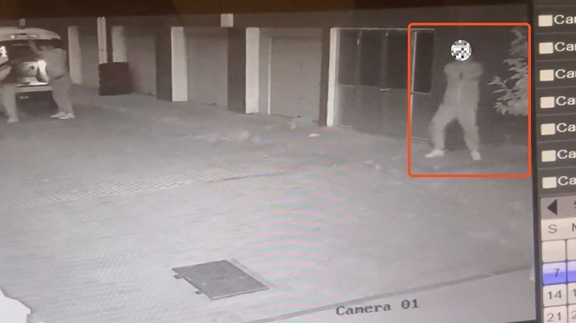 山东4贼盗窃车内物品，一人得手后竟嚣张对监控跳舞（视频/组图） - 3