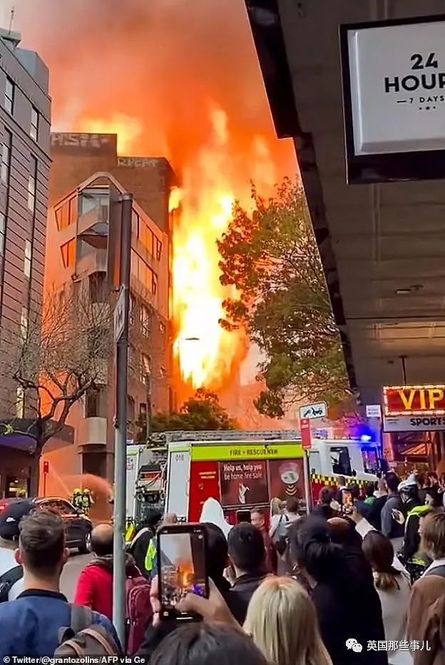 悉尼遭“50年最大火灾“，整栋楼被烧塌！嫌疑人是几个熊孩子？（组图） - 8