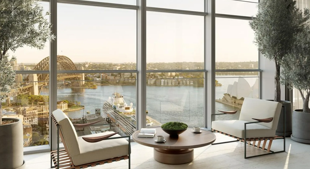 顶层公寓竟然卖到1.5亿！悉尼顶级奢华公寓One Circular Quay完成10亿澳元销售里程碑（组图） - 3