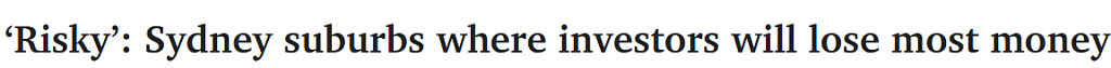 房东每月需自付近$1.7万！房屋持有成本飙升，在悉尼这些地区买房投资的人亏最多（组图） - 1
