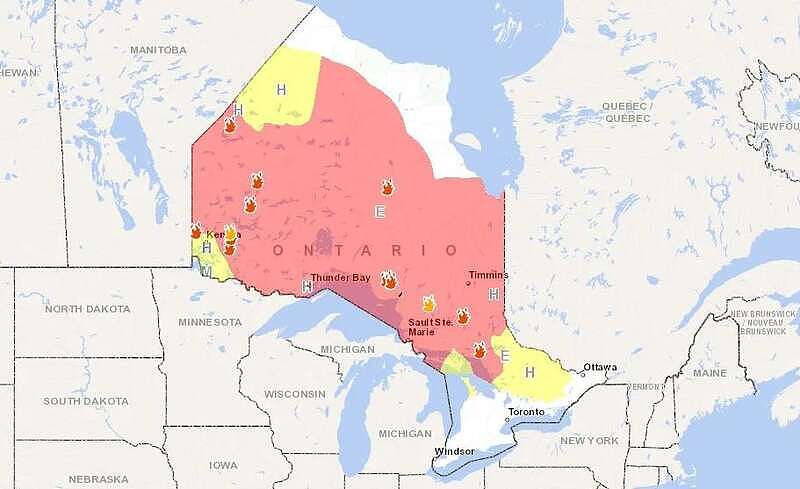 加拿大四处都在着火，16400人撤离，学校停课（组图） - 8