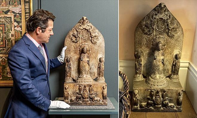 英国农家小屋发现1500年前中国佛像，被中国买家花500万元拍下（组图） - 1