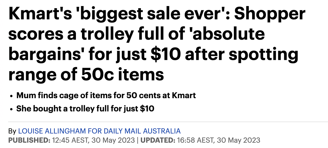 最低不到$1刀！澳洲国民超市超级大放血，只花$10买了一车东西！还有这些必备好物，妈妈们快去看看（组图） - 4