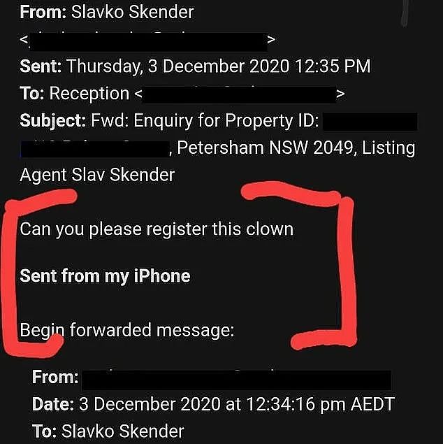 澳房产中介疑手滑错发租户电邮，悉尼男子惊觉“小丑竟是我自己”（组图） - 3