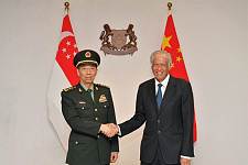 香格里拉对话，中新防长会晤，李尚福谈台湾问题强调三个“绝不”（图）
