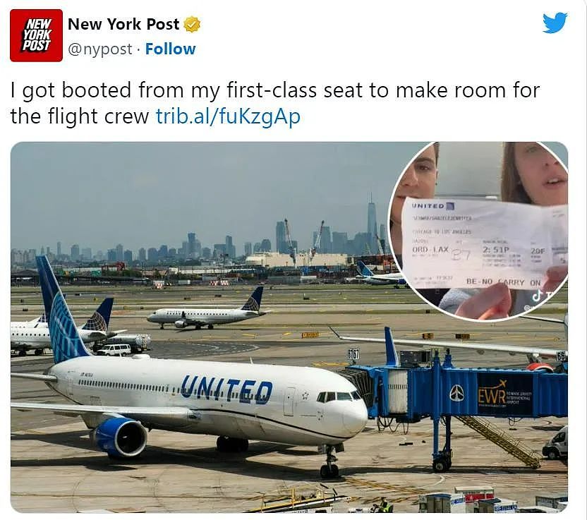 太离谱！乘客被踢出头等舱，给空乘让座，《哈利波特》男演员，登机口被撕机票…（组图） - 7