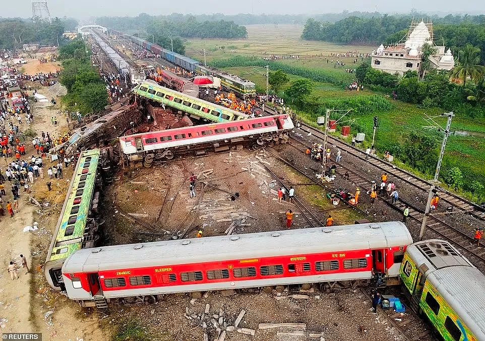 印度本世纪最惨火车事故因人祸，为何脱轨总发生在这里？（组图） - 1