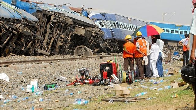 印度列车事故：为什么该国的火车时常脱轨？（组图） - 5