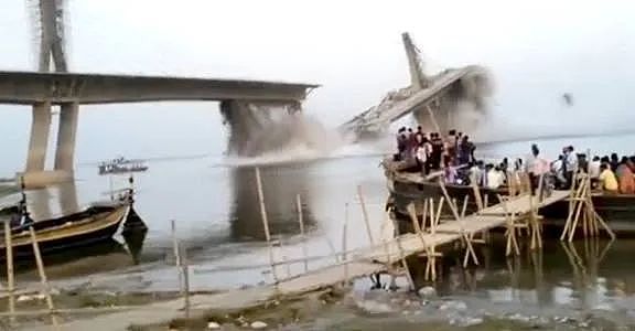 大桥坍塌 如“纸牌屋“般倒下！耗资百亿造“工程史上最大灾难“ 去年才刚塌过（视频/组图） - 2