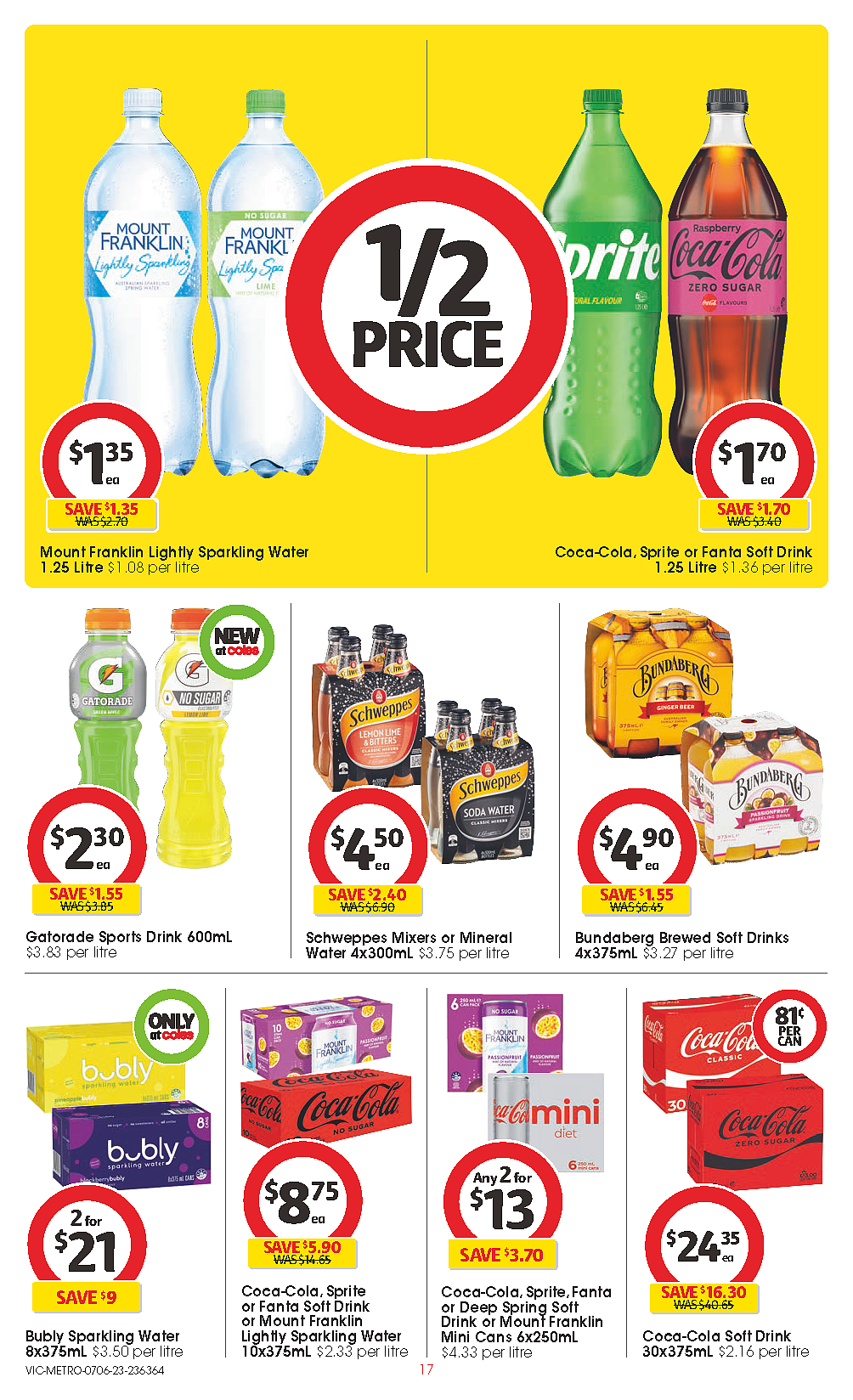 Coles 6月7日-6月13日折扣，冻虾仁、花生酱、红袋米、油、猪肉饺都半价（组图） - 16