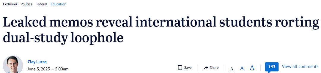 当心！澳洲政府出新规严打，多名留学生签证被取消！签证系统曝严重漏洞，大批留学生不上课专打工，多所高校出台“封禁令”（组图） - 3