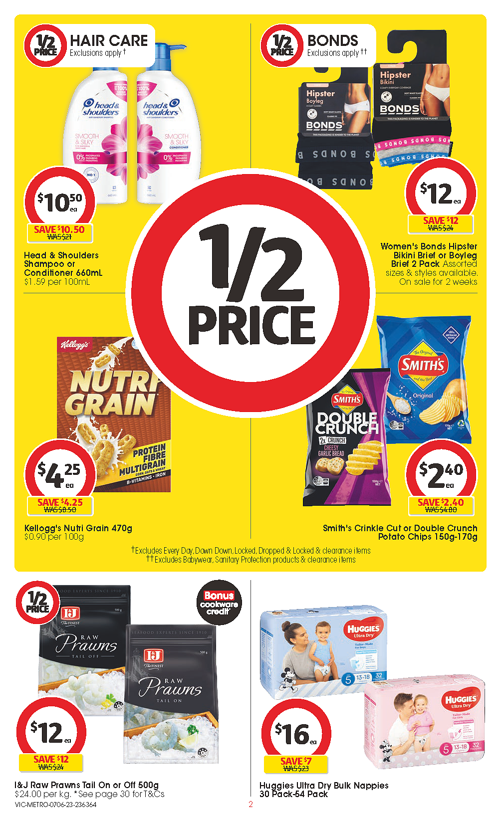 Coles 6月7日-6月13日折扣，冻虾仁、花生酱、红袋米、油、猪肉饺都半价（组图） - 2