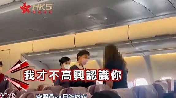 猪、丑女！日本女子暴怒辱骂华航空姐：不能说中文要讲日语！大闹机舱视频曝光（组图） - 4