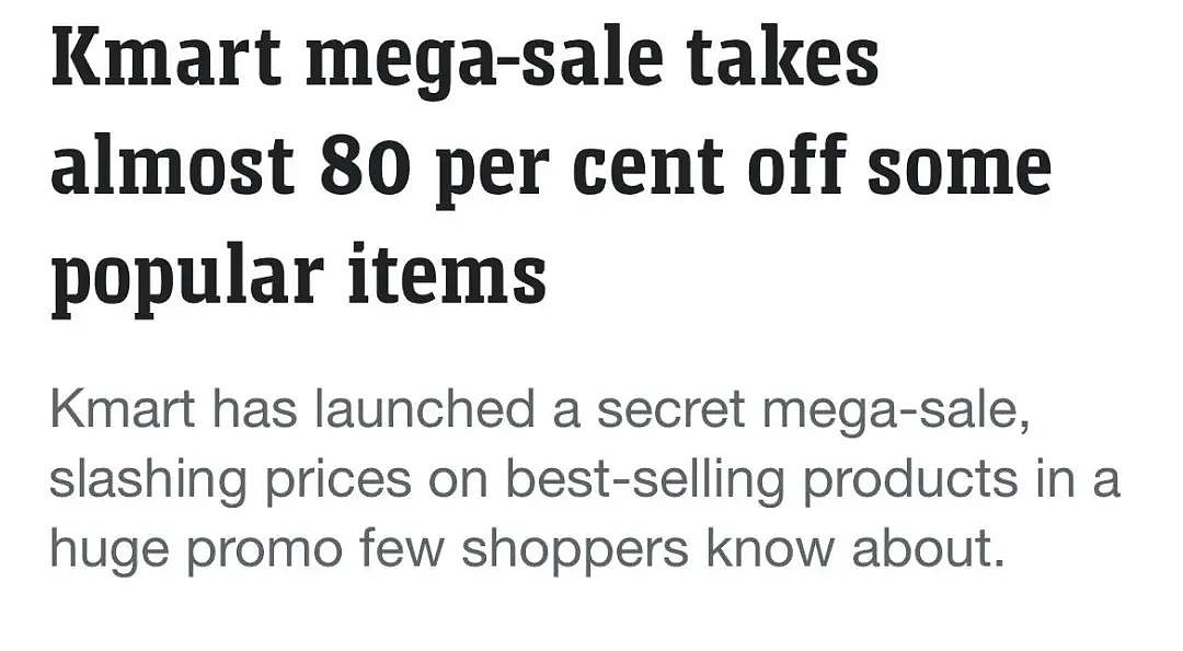 震惊！澳洲超市商品号称百克，回家称重只有64g，Kmart2折开抢，但结账这条新规引众怒（组图） - 16