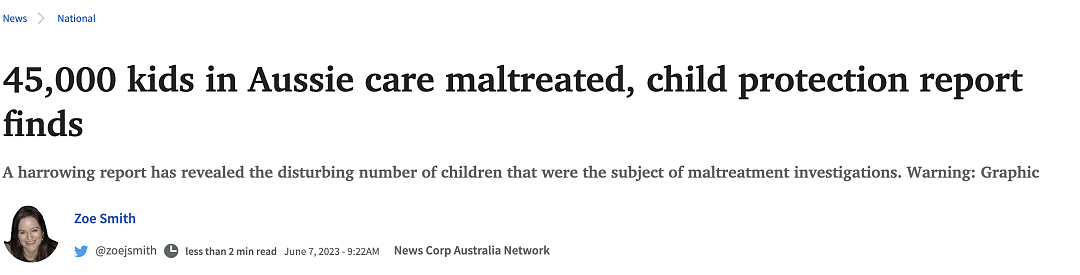 澳洲多达4.5万名儿童遭受虐待，最小的才刚刚出生！这一点很多妈妈都在犯...（组图） - 1