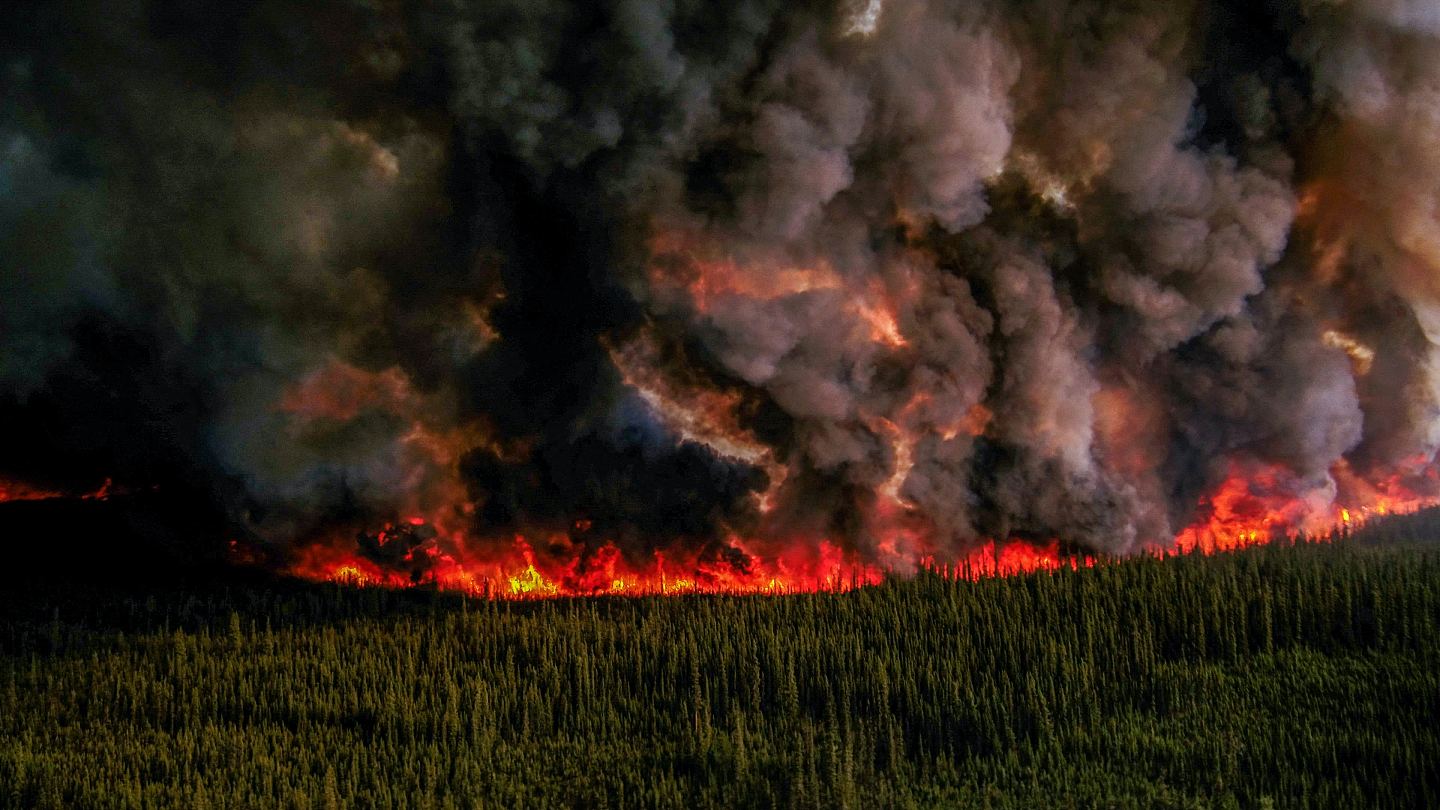 加拿大山火持续，美国东部泥黄烟雾垄罩如世界末日（组图） - 3