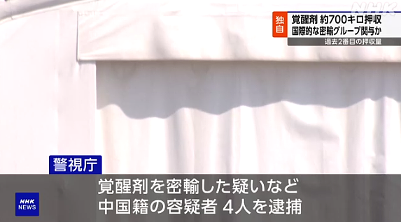 因涉嫌走私700公斤兴奋剂，4名中国籍男女被日本警方逮捕（组图） - 4
