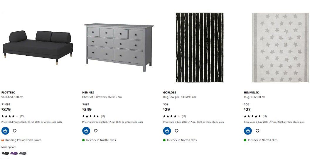 限时大促！澳洲IKEA财政年特卖来袭， 经典三层收纳架/粉色休闲毯半价（组图） - 16