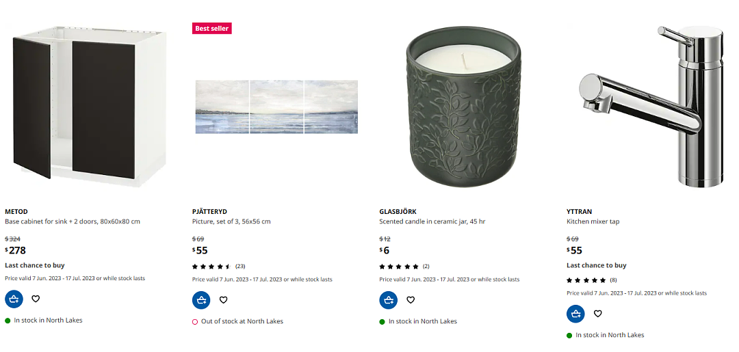 限时大促！澳洲IKEA财政年特卖来袭， 经典三层收纳架/粉色休闲毯半价（组图） - 28
