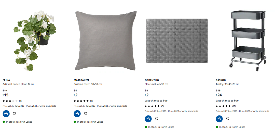 限时大促！澳洲IKEA财政年特卖来袭， 经典三层收纳架/粉色休闲毯半价（组图） - 22