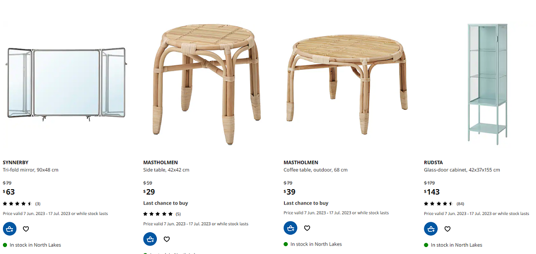 限时大促！澳洲IKEA财政年特卖来袭， 经典三层收纳架/粉色休闲毯半价（组图） - 25
