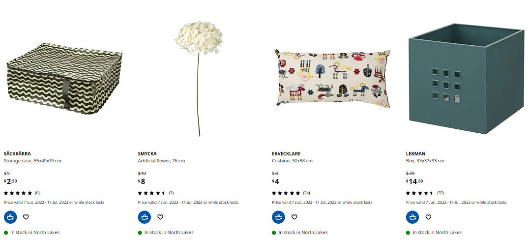 限时大促！澳洲IKEA财政年特卖来袭， 经典三层收纳架/粉色休闲毯半价（组图） - 17
