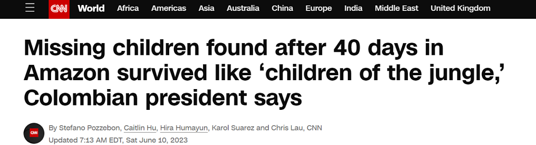 奇迹！飞机坠毁成人全部遇难，4个孩子丛林求生40天终获救！最小幸存者仅1岁（组图） - 1