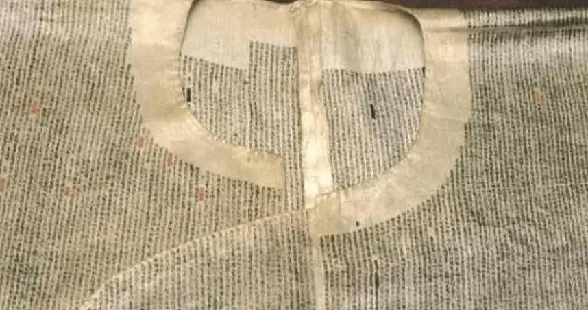 古人视力太神！考古发现“清朝作弊衣”用老鼠须抄写4万字（组图） - 2