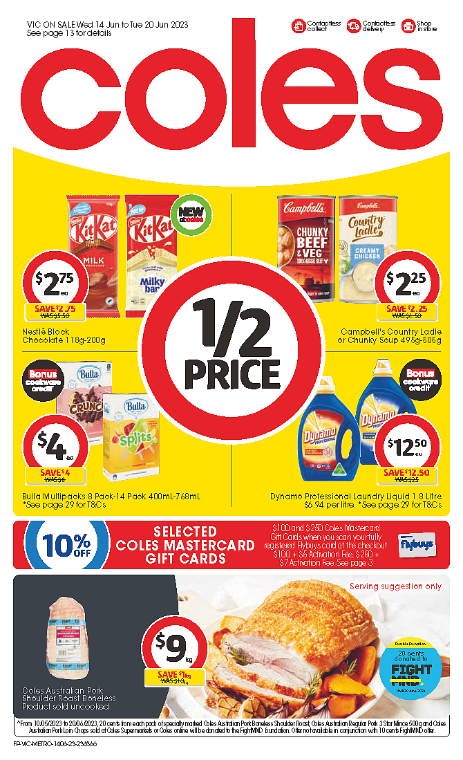 Coles 6月14日-6月20日折扣（组图） - 1