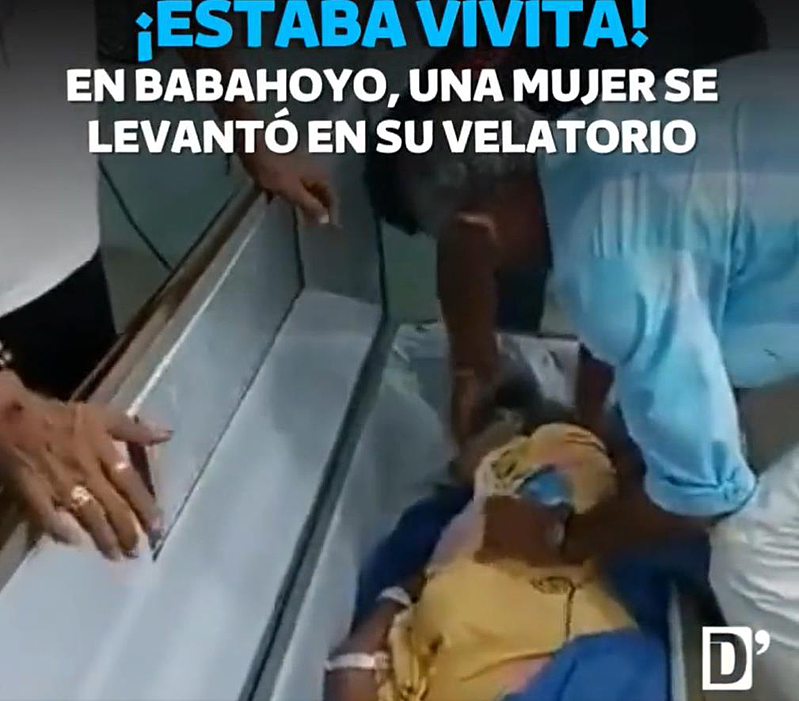 厄瓜多妇女被医院宣告死亡！躺进棺材后竟又“起死回生”（视频/组图） - 2
