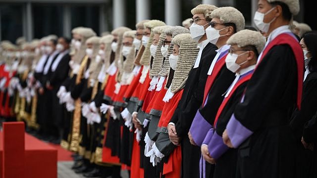 香港《国安法》指定法官被揭“司法抄袭” 98%判词“逐字复制”（组图） - 1
