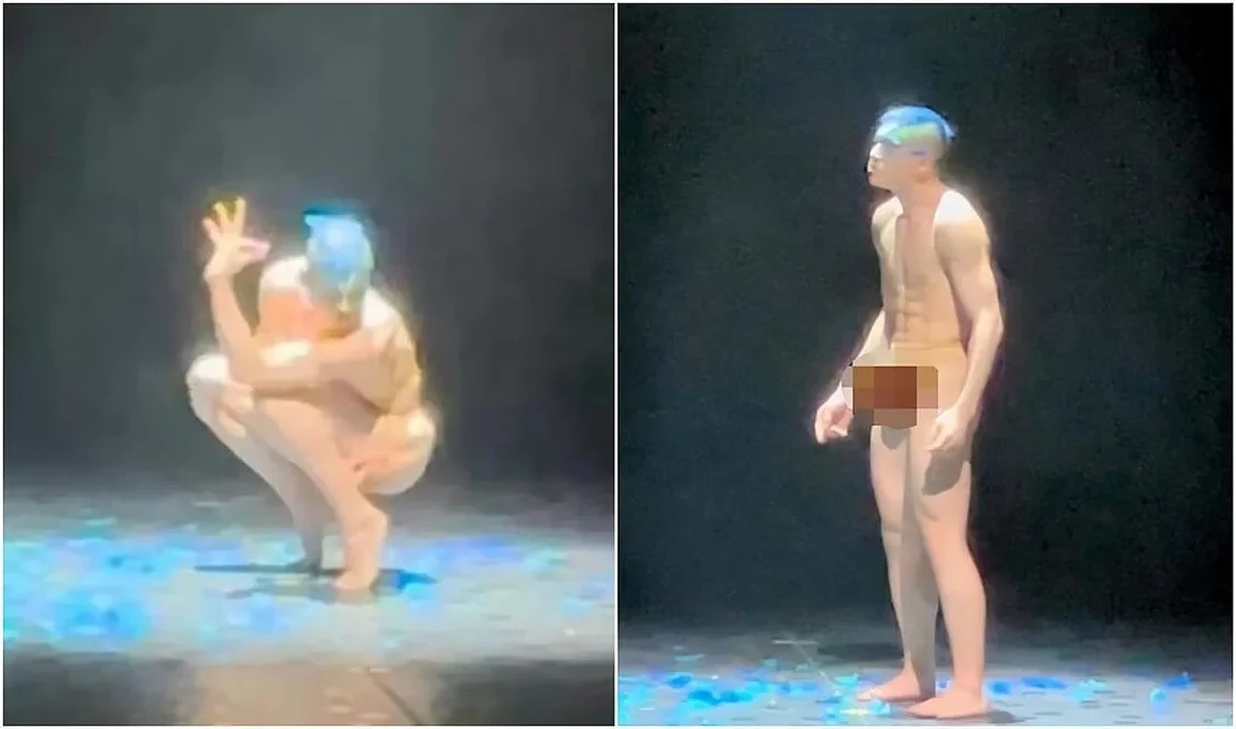 杨丽萍孔雀舞再惹争议，男舞者被指造型近乎赤裸（组图） - 2
