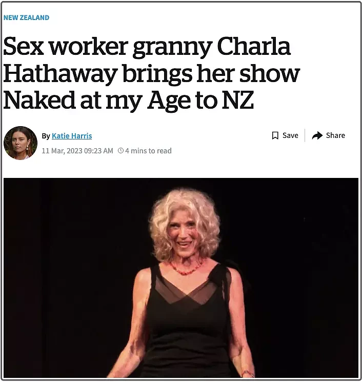 50岁离婚后，投身“性工作”，如今她要把经验分享给新西兰人（组图） - 12