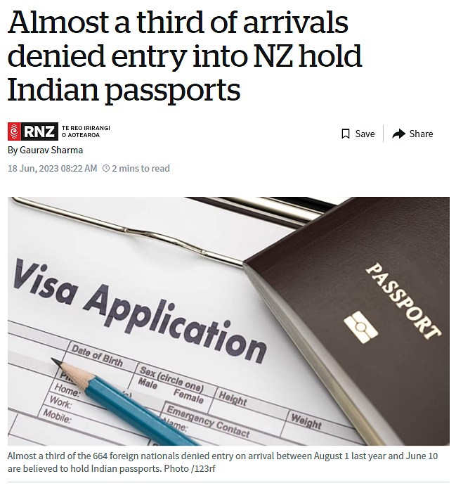 来自这个国家的数百名公民，抵达新西兰时被拒绝入境（组图） - 1