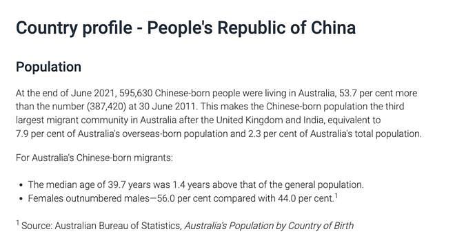 澳洲移民局发布中国移民报告，中国留学生位居首位，移民全澳第三（组图） - 2
